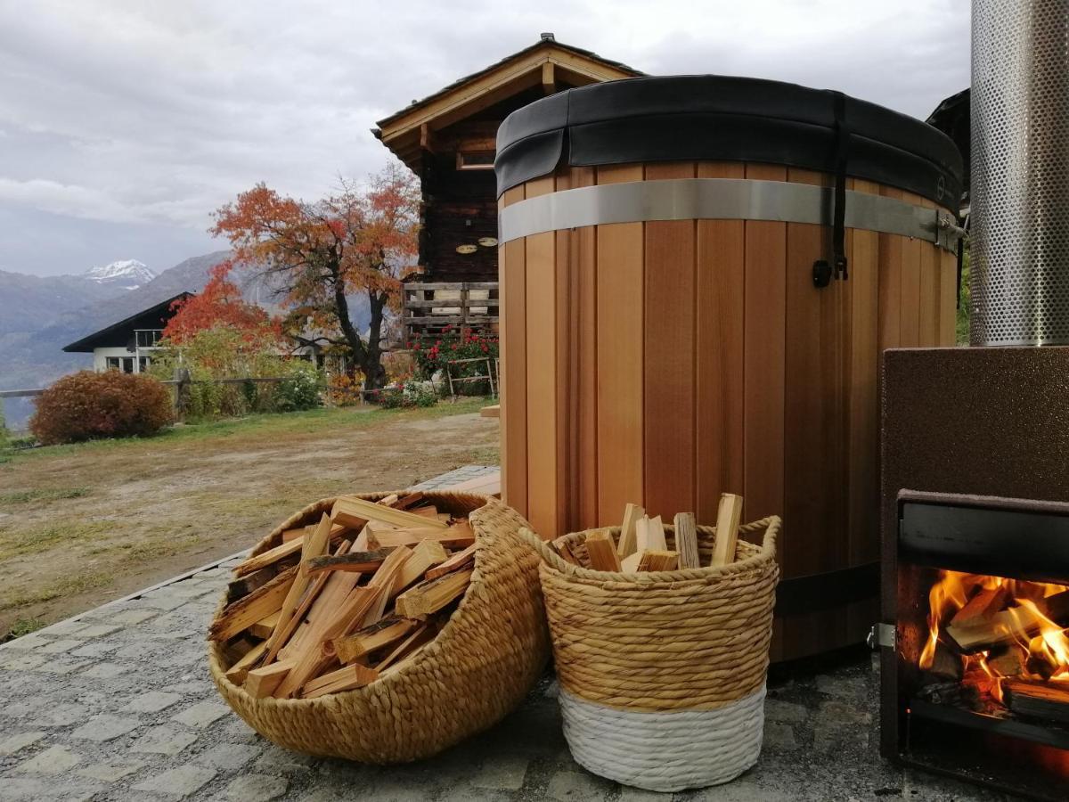 "Forno One" - Buerchen Moosalp Villa Eksteriør bilde