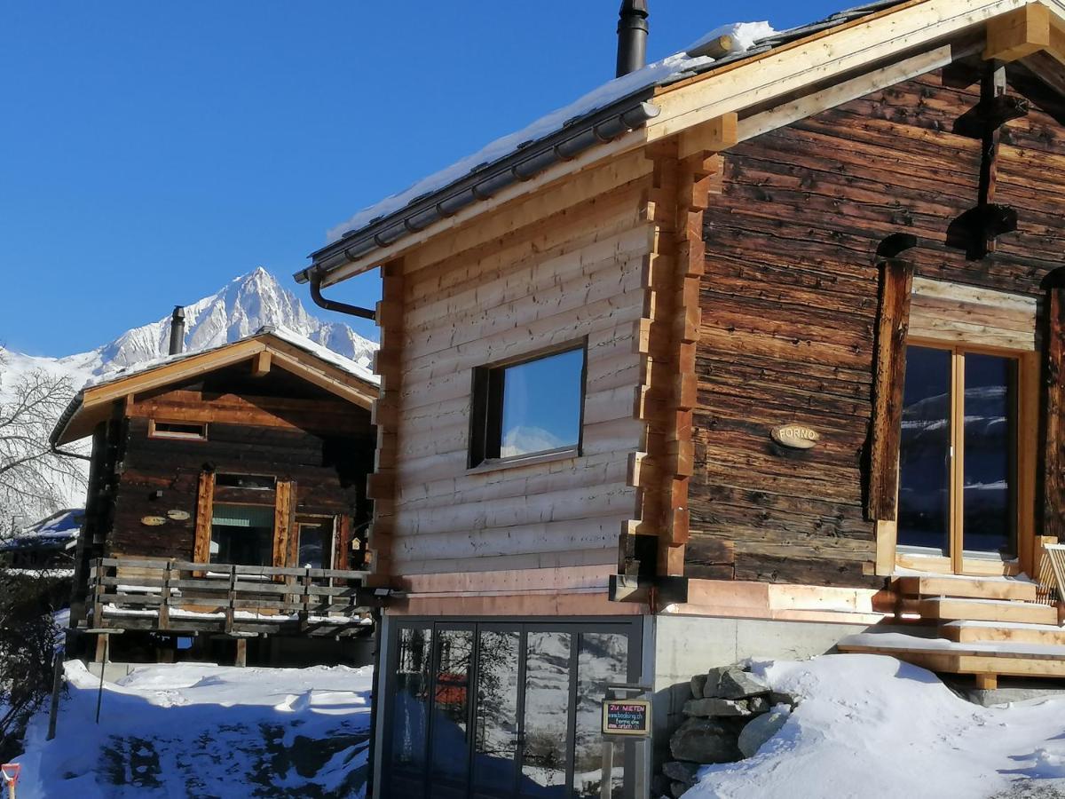 "Forno One" - Buerchen Moosalp Villa Eksteriør bilde