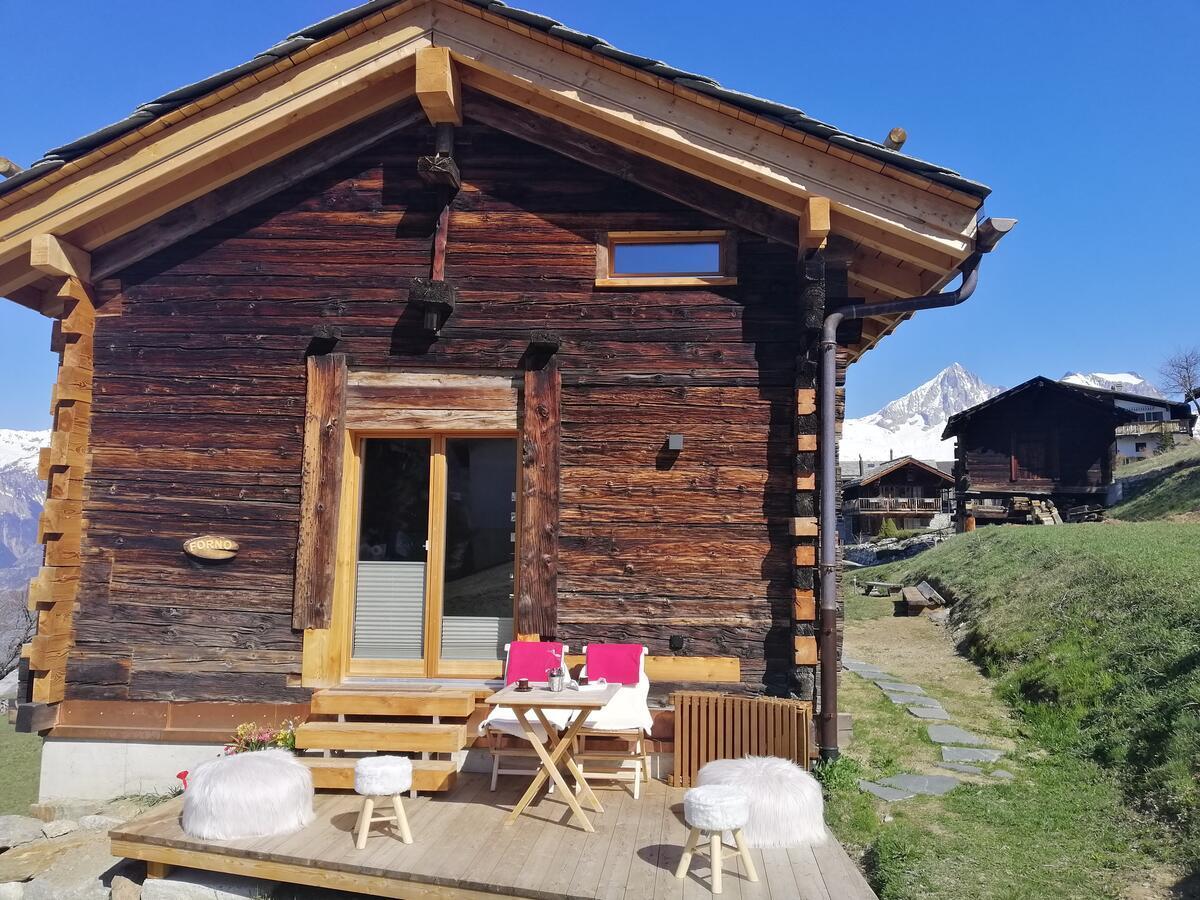 "Forno One" - Buerchen Moosalp Villa Eksteriør bilde